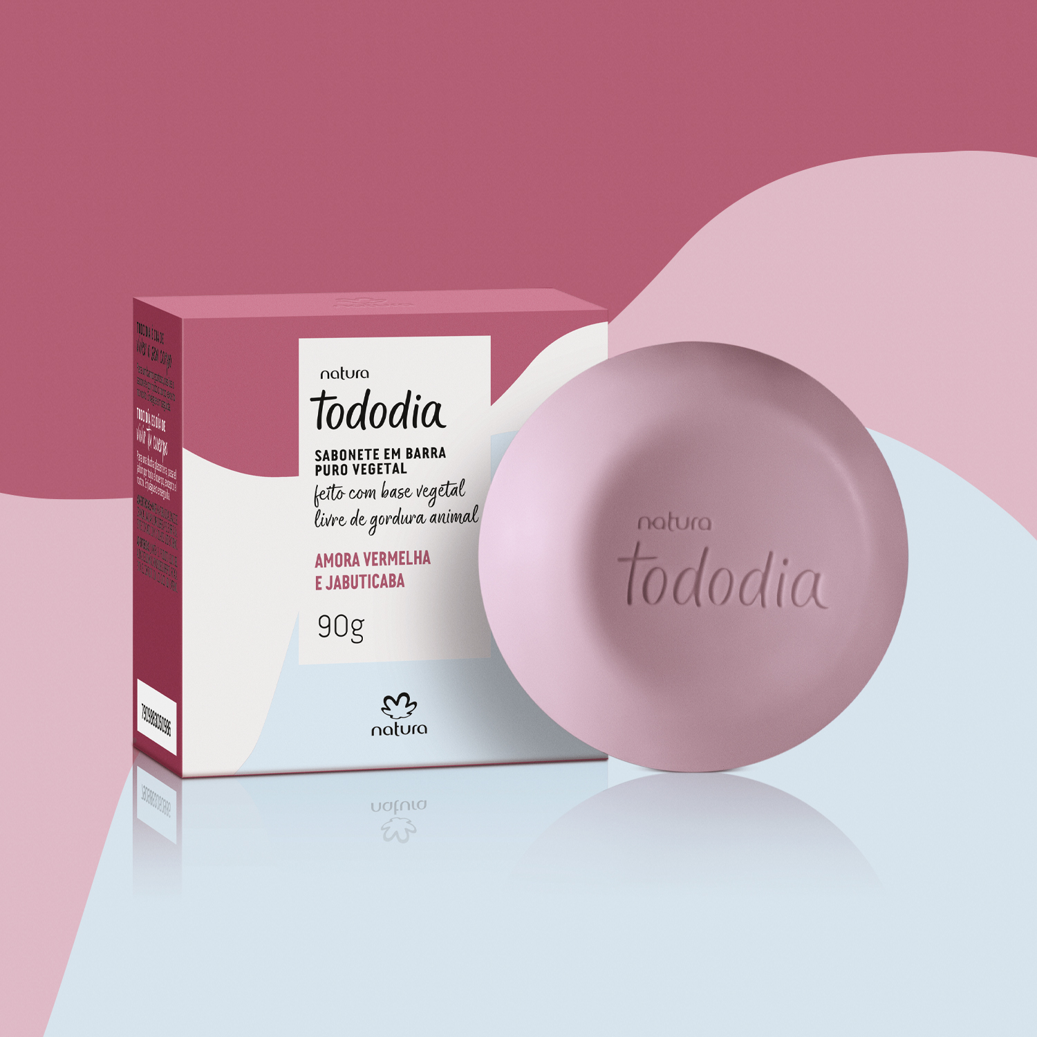 Sabonete Em Barra Tododia Amora Vermelha E Jabuticaba - 90 G