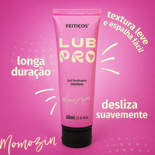 Gel Lubrificante Íntimo Lubpro Momozim Beijável Feitiços Momozim 