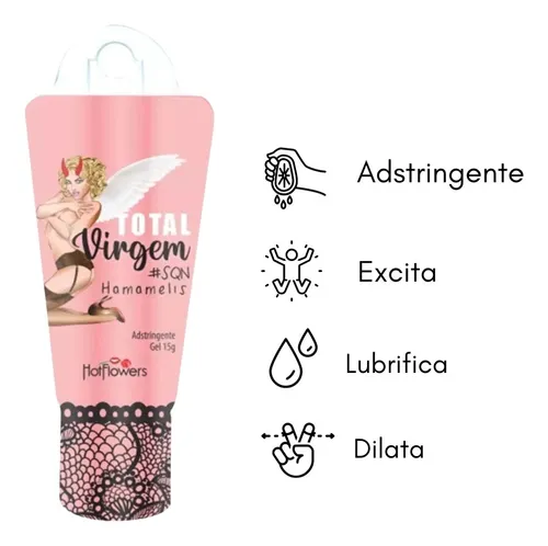 Total Virgem Gel Adstringente 15g Hot Flowers