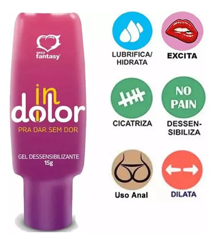 InDolor Gel Dessensibilizante 15g Sexy Fantasy