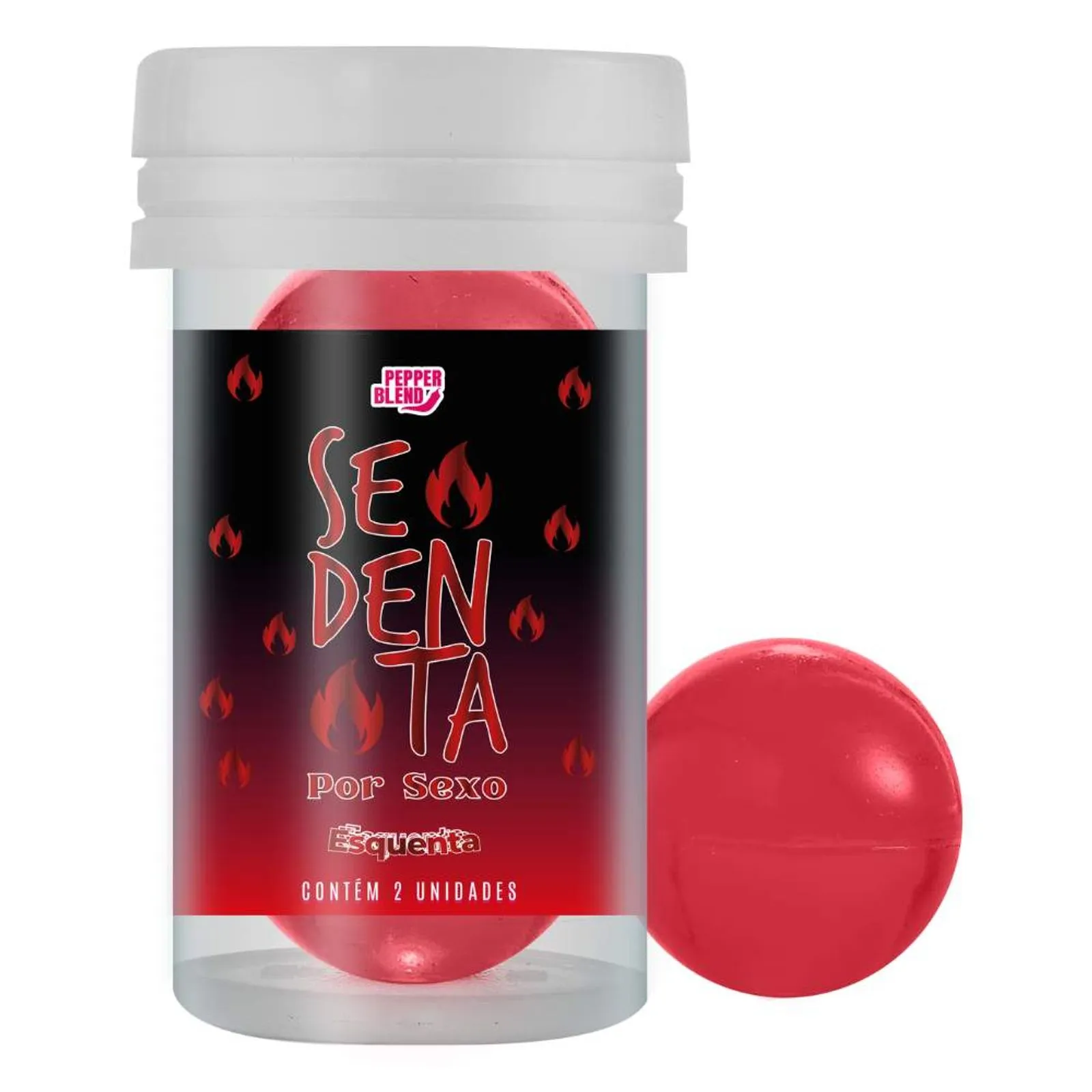 PEPPER BALL SEDENTA POR SEXO ESQUENTA (2 UNID.)