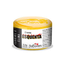 Creme excitante unissex esquenta 3,5g Hot Flowers