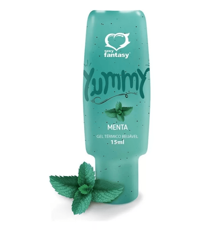 Gel Térmico Comestível Yummy Sabor Menta