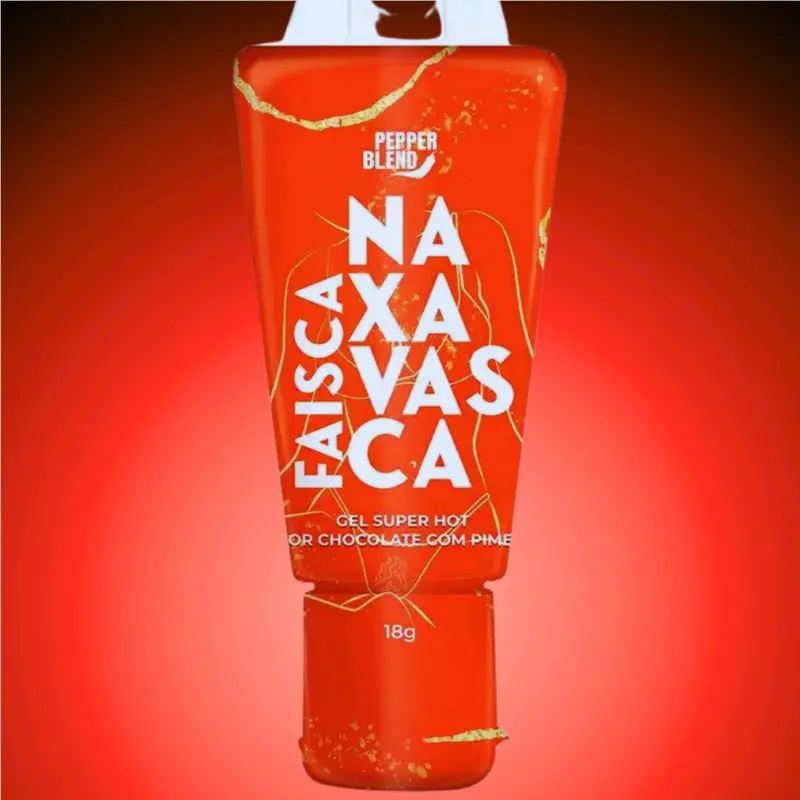 Faísca na Xavasca Gel Comestível Super Hot 18g Pepper Blend