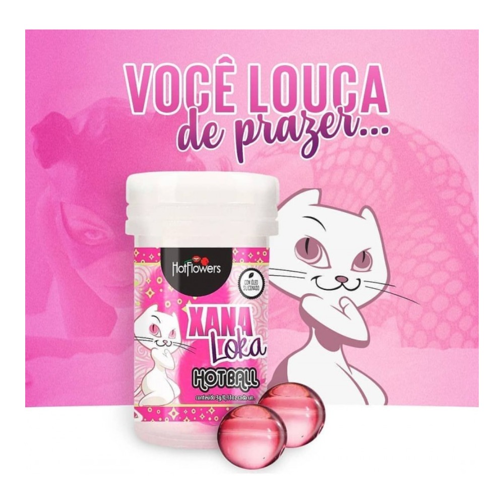 Bolinha Hot Ball Xana Loka Com 2 Unid. 