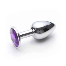 Plug Anal Metal Butt Cromado