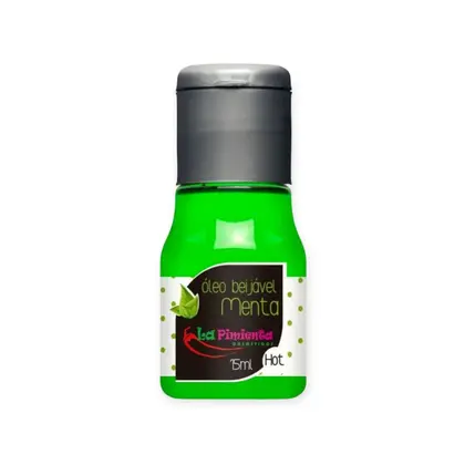 Óleo Beijável para Massagem Hot de Menta 15ml La Pimienta