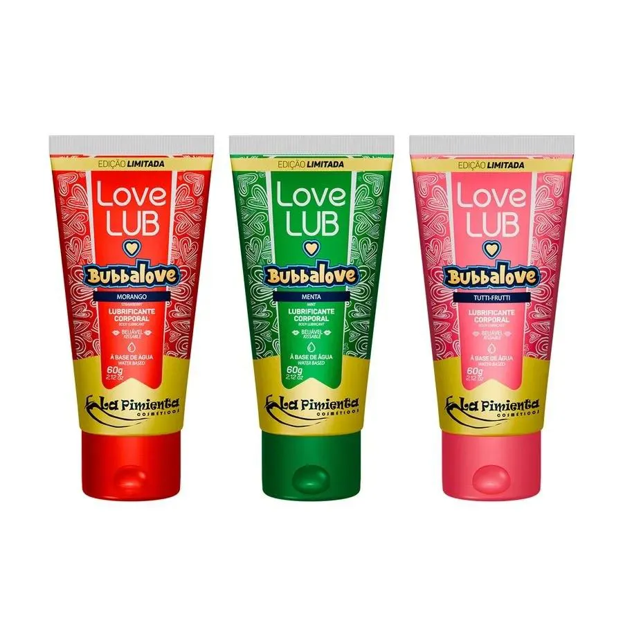 Love Lub Bubbalove Lubrificante Corporal Beijável 60g La Pimienta