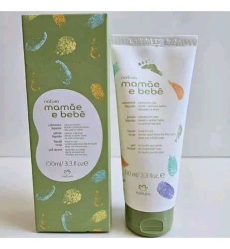 Sabonete Líquido da Cabeça aos Pés Natura Mamãe e Bebê 100 ml