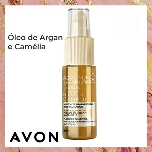  Avon Argan Camélia Óleos Tratamento Restaurador Reparador de