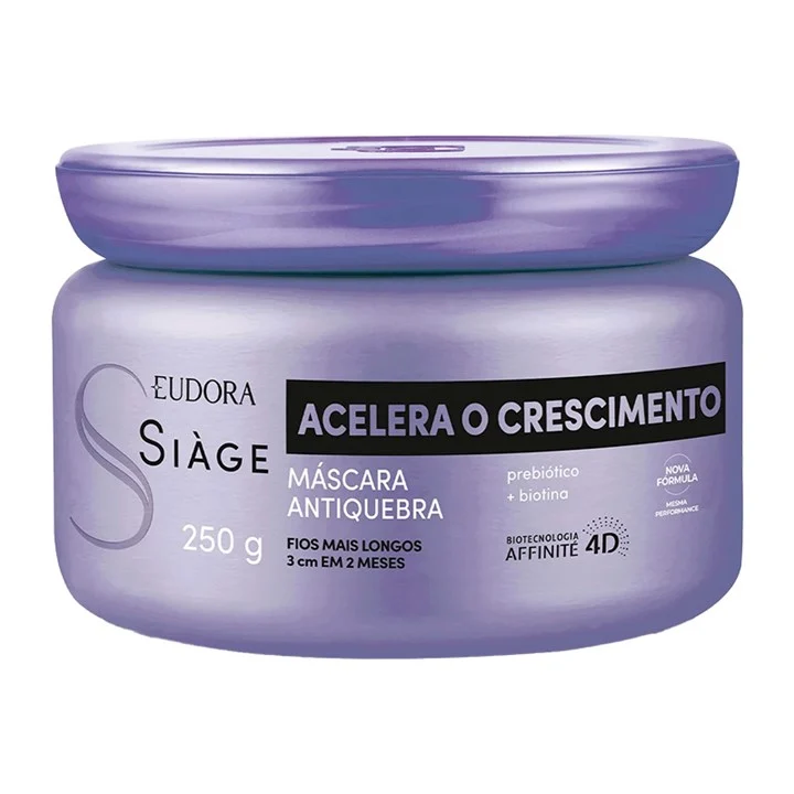 Máscara Siàge Capilar Acelera O Crescimento 250g - Eudora