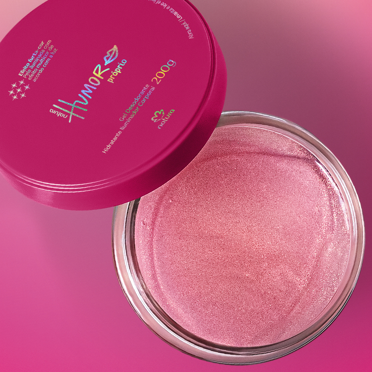 Desodorante Hidratante Corporal Gel Iluminador Humor Próprio - 200g