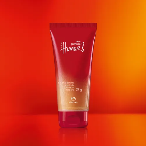 Natura meu primeiro humor gel des hidratante iluminador 75g em