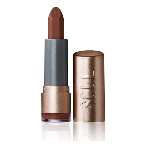 Batom Soul Kiss Me Efeito Matte Marrom Autêntico 3,7g
