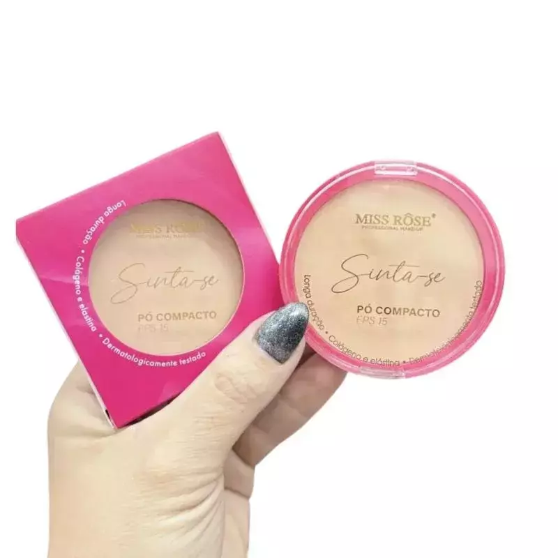 Pó Compacto FPS 15 Miss Rose