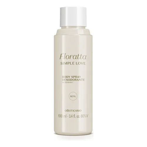  florrata simples love Spray Desodorante 100ml