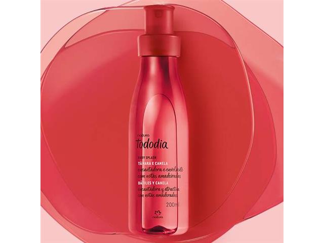 todo dia body splash Tamara e canela 200 ml