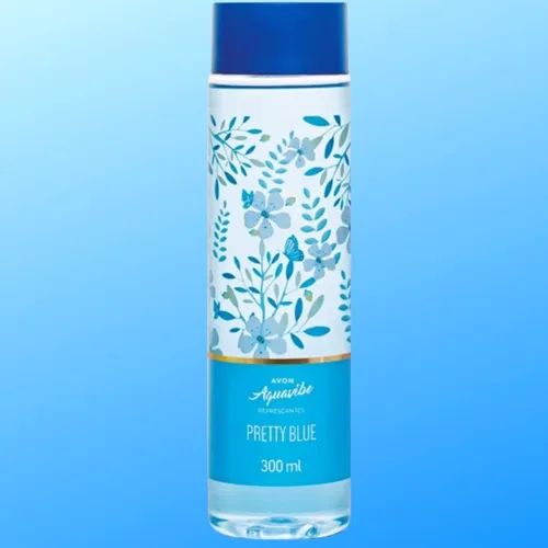 Avon Aquavibe Refrescantes Pretty Blue Deo Colônia 300ml