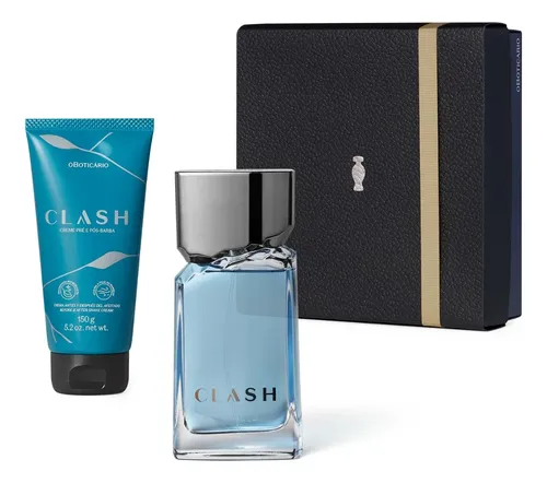 Presente O Boticário Kit Perfume Masculino Clash Pós Barba 