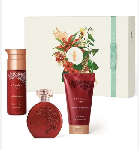 Kit Presente Floratta Red 2026