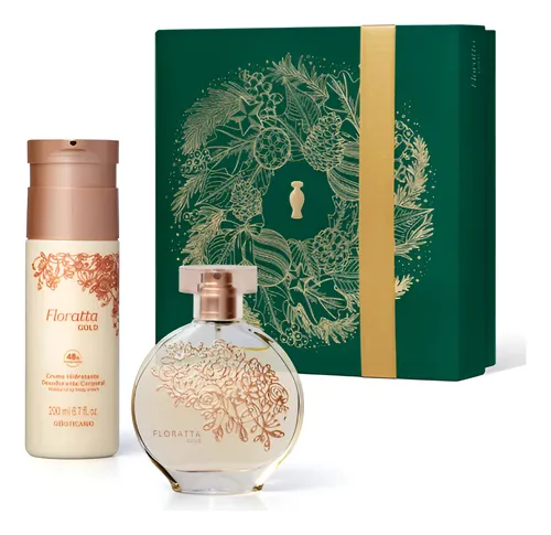 Kit Presente O Boticario Floratta Gold