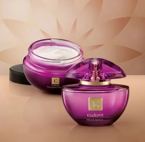 Eudora Roxo Eau De Parfum 75ml + Creme Hidratante 250g (kit)