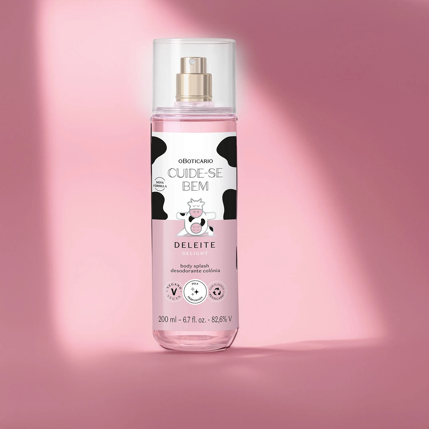 Combo Body Splash Cuide-se Bem Deleite 200ml