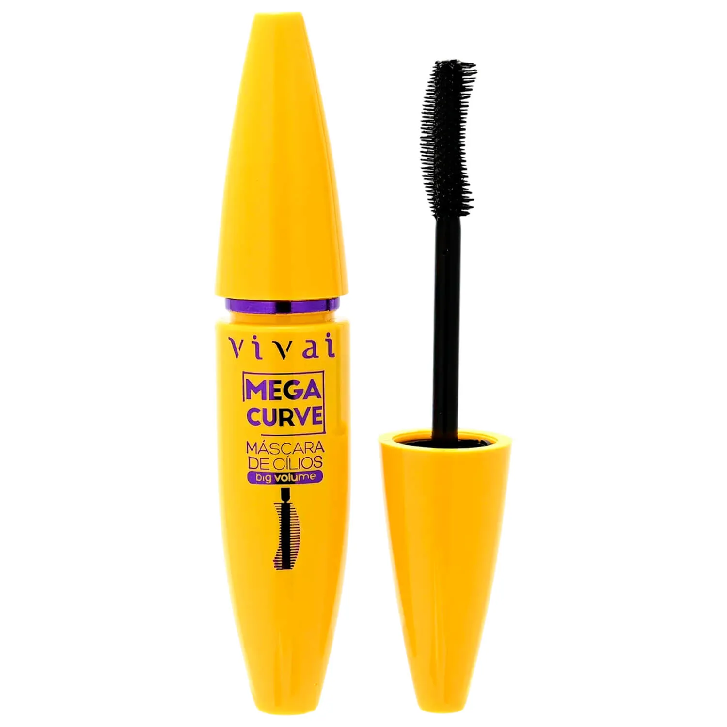 Máscara de Cílios Vivai Big Volume Mega Curve Preto