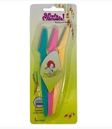 Navalhas para Sobrancelha - Kit com 03 Unidade