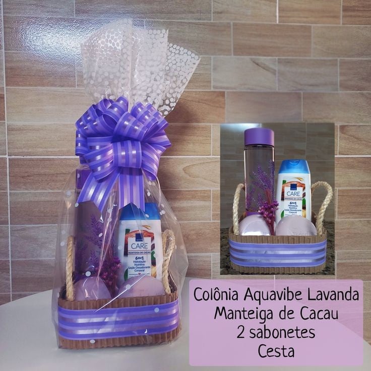 presente aquavibe na cestinha 