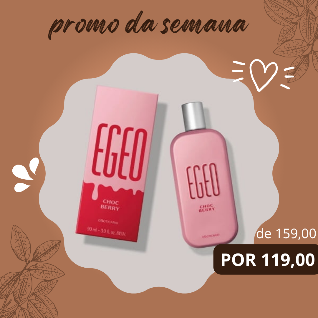Perfume Egeo Choc Berry O Boticario - 90ml